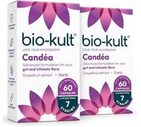 Bio-Kult Candéa Live Bacterial Formulation with Garlic and Grapefruit Extract - 60 Capsules (2 Pack)