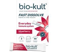 Bio-Kult Everyday Fast Dissolve Probiotic Powder for Immune System, Mixed Berry Flavour, 30 Sachets