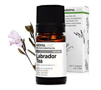 BIO - Labrador Tea Essential Oil - 5mL - 100% Pure, Natural, Chemotyped and AB/Cosmos Certified - AROMA LABS (French Brand)
