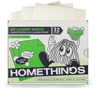 Bio Laundry Detergent Sheets | Super-Concentrated Eco & Biodegradable Laundry Sheets | Powerful Bio Cleaning Strips | Floral Lazy Daisy Fresh Fragrance | Compact, Space-Saving | x32 |