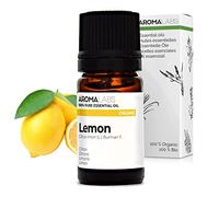 BIO - Lemon Essential Oil - 5mL - 100% Pure, Natural, Chemotyped and AB Certified - AROMA LABS (French Brand)