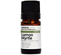 BIO - Lemon Myrtle Essential Oil - 5mL - 100% Pure, Natural, Chemotyped and AB/Cosmos Certified - AROMA LABS (French Brand)