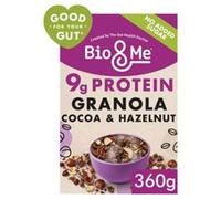 Bio&Me Bio&Me Cocoa & Hazelnut Protein Boosted Gut-Loving Granola 360g