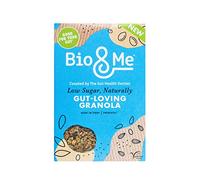 Bio&Me Low Sugar Gut Loving Granola 360g (1) Healthy Breakfast Vegan Friendly High Fibre Natural Ingredients 360 g (Pack of 1)