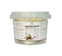 Bio Natural GHANA African Raw Shea Butter 500 Gram Unrefined, 100% Natural, Ethically Sourced, Wild Harvested, Plant Based, Vegan, Ivory for Skin and Hair Care
