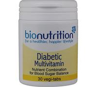 Bio Nutrition Diabetic Multivitamin : One-A-Day Multivitamin for Diabetics : 30 vegi-tabs