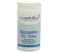 Bio Nutrition Glucosamine HCL 750mg - Joint & Bone Health Supplement - 60 vegi-tabs