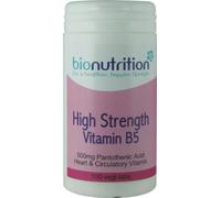 Bio Nutrition High Strength Vitamin B5 500mg : Healthy Heart Vitamin Supplement : 100 vegi-tabs
