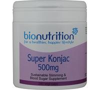 Bio Nutrition Super Konjac 500mg (90% Glucomannan) : Slim 'n' Trim Supplement : 280 vegi-caps