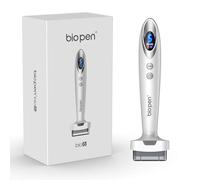 Bio Pen 6 Silver Edition Wireless Beauty Device with Electroporation, LED Light, Vibration Massage, 2 Replaceable 0.5mm Cartridges, Type-C Charging, Long Battery Life for Scalp and Skin Wellness