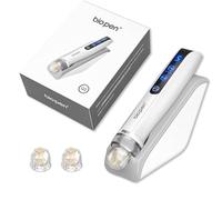 Bio Pen Q2 3-in-1 Microneedling Pen - Dermapen with EMS Electroporation & LED Light Therapy, Cordless, Touchscreen, 0-1.5 mm Depth Adjustment, incl. 2 Sterile Replacement Cartridges