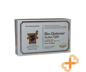 BIO-QUINONE Active Q10 Gold Energy Metabolism Reduces Tiredness 90 Capsules