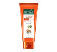 BIO SANDALWOOD 50+SPF SUNSCREEN ULTRA SOOTHING FACE LOTION FOR ALL SKIN TYPES(Ship from India)
