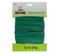 Bio-stretch Extra Wide Garden Plant Ties for Large Plants & Young Trees - Soft, Strong & Stretchy Cut-to-Length Garden Tape (8M / 26 ft)