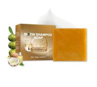 Bio-tin Shampoo Bar for Hair Growth, Shampoo Soap for Thick Hair, Bio-tin Soap, Organic Bio-tin Shampoo Soap Bar, Bio-tin Hair Growth Soap for Dry Hair, Hydrating, Refreshing, Strengthening, Volume