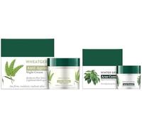 Bio Wheat Germ Night Cream (50g) & Bio Winter Green Spot Correcting Anti-Acne Cream (15g) | Firms, Hydrates & Repairs | Fights Acne & Blemishes | For Normal to Dry & Acne-Prone Skin