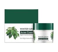 Bio Winter Green Spot Correcting Anti-Acne Cream (15g) | Clears Acne & Blemishes | Enhances Skin Texture | 100% Botanical Extracts | For All Skin Types