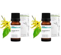 Bio - Ylang Ylang Complete Essential Oil - 10mL - 100% Pure, Natural, Chemotyped and AB Certified - AROMA LABS (French Brand) (Pack of 2)
