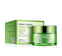 BIOAQUA 92% Aloe Vera Refresh Cream Soft Smooth Silky Skin Lightening Natural Extract Moisturizing 50g