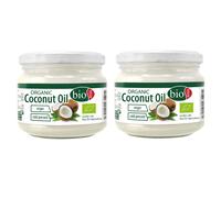 Bioasia Organic Coconut Oil Virgin Cold Pressed Organic Seal 250ml 2 Pack