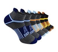 BIOAUM Cushioned Men's Ankle Socks, 6 Pairs Cotton Athletic Sport Breathable Low Cut Socks for Running Size 7-8.5/9-12/11-13