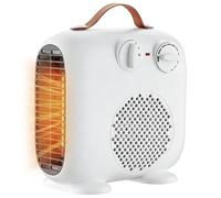 BioAura 2000W Portable Electric Heater, Silent Dual Control with 3 Modes, Space Heater for Home Office Desk Bedroom