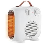 BioAura Portable Fan Heater 2000W for Home - Electric Heater with 3 Modes Dual Control Silent Space Heater for Bedroom and Desk