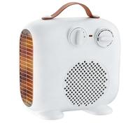 BioAura Portable Heater - 2000W Electric Fan Heater Silent, 3 Modes and Dual Control for Bedroom Desk