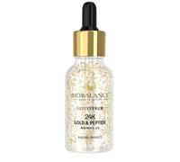 BioBalance 24K Gold & Peptide Super Serum | 30ml | Fine Line Treatment | Peptide Super Serum | Radient Glow | Forehead Wrinkle | Crows Feet Reduction