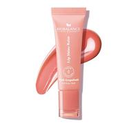 BioBalance Pink Grapefruit Lip Shine Balm | 10ml | Hydrating Balm for Lips | Enriched with Cupuaçu, Mango & Shea Butter | Plumping Effect | Non Greasy Formula | Keychain Accessory