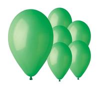 Biobased Natural Rubber Latex Balloons 33cm / 13 in (Green, Pack of 50)