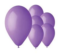 Biobased Natural Rubber Latex Balloons 33cm / 13 in (Lavender, Pack of 50)