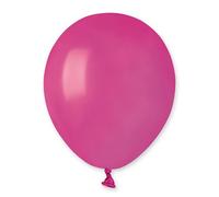 Biobased Natural Rubber Mini Latex Balloons 13cm / 5 in - Pack of 50 (Fuchsia Pink)