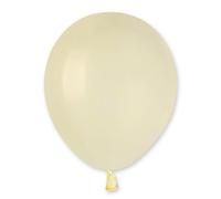 Biobased Natural Rubber Mini Latex Balloons 13cm / 5 in - Pack of 50 (Ivory)