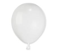 Biobased Natural Rubber Mini Latex Balloons 13cm / 5 in - Pack of 50 (White)