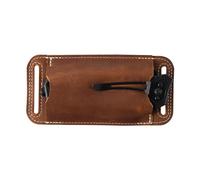 Biobasedon Leather Knife Holster,Leather Folding Knife Sheath for Belt EDC Holster Man Knife Holster