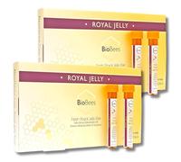 BioBees Fresh Royal Jelly Elixir - Pack of 2 x 10 Vials (12ml Each) - Premium Health Supplement Enriched with Pure Royal Jelly for Comprehensive Wellness, Enhanced Vitality and Immune Support