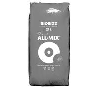 BOXED - BIOBIZZ ALL MIX ORGANIC SOIL 50L FERTILIZED SOIL FOR LESS NUTRIENT FEEDS