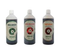 BioBizz - Bio Grow - Bio Bloom - Top Max - 500ml of each