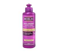 Bioblas Repairing Styling Cream - Keratin & Collagen for Defined Curls, Visible Volume & Intensive Care - 250 ml