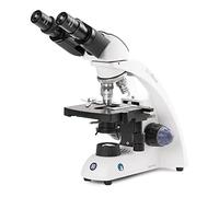 BioBlue Binocular Compound Microscope SMP 4/10/S40/S100x Objectives with Mechanical Stage and 1W NeoLED Cordless Illumination Globe Scientific | Euromex
