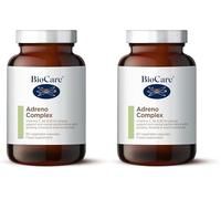 BioCare Adreno Complex - Vitamins C, B6 & B5 for Energy Support, Mental Performance & Reduction of Fatigue - with Ginseng, Rhodiola & Reishi Mushroom - 60 Capsules (Pack of 2)