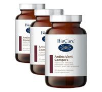 BioCare Antioxidant Complex - Vitamin C, Turmeric, Green Tea, Grapeseed, and Bioflavonoids - for Immune and Antioxidant Support - 30 Capsules (Pack of 3)