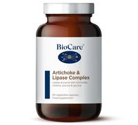BioCare Artichoke & Lipase Complex | Supports Fat Digestion & Liver Health - 90 Capsules