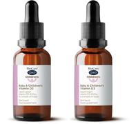 BioCare Baby & Children's Liquid Vitamin D3 - Vegan Vitamin D from Algae for Immune, Bone & Growth Support - 15ml (Pack of 2)