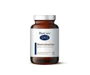 BioCare BioAcidophilus, 120 Capsules | LAB4 Complex of Clinically Researched Live Bacteria