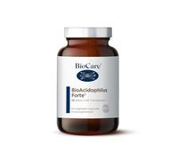 BioCare BioAcidophilus Forte, 60 Capsules | 30 Billion LAB4 Live Bacteria, Food Supplement Suitable for Vegetarians and Vegans