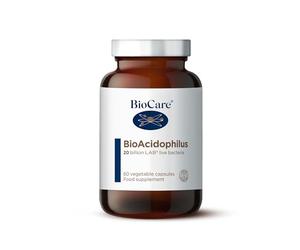 BioCare BioAcidophilus - LAB4 Complex of Clinically Researched Live Bacteria - 60 Capsules