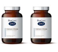 BioCare Calcium Citrate - Optimally Absorbed Calcium for Bone and Muscle Support - 90 Capsules (Pack of 2)