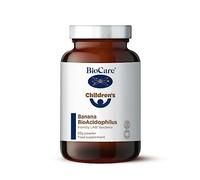 BioCare - Children's Banana BioAcidophilus - Friendly LAB4 Bacteria - Suitable for Vegetarians, Vegans & Children from 6 Months Old - 60g Powder